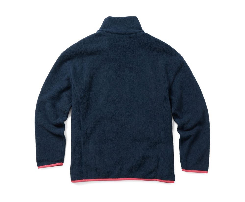 Merrell Jakker Dame - Sherpa W/Snaps And Overlays Full Zip - Mørkeblå - RLQ180375